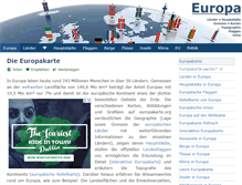 Tablet Screenshot of europakarte.org